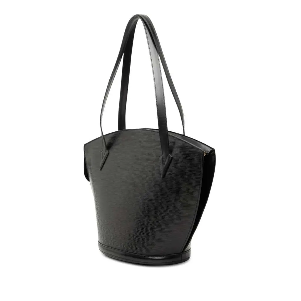 Louis Vuitton Epi Saint Jacques GM Long Strap Black Leather Good - Back View