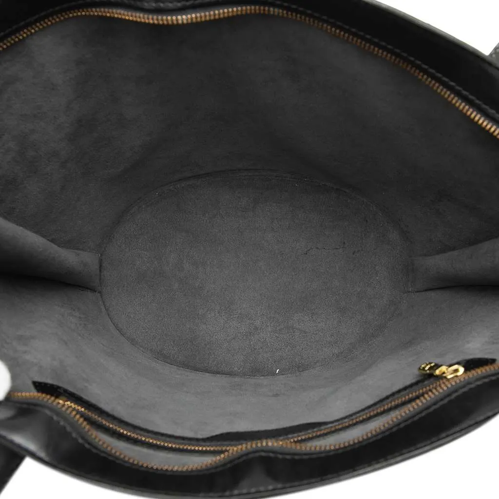 Louis Vuitton Epi Saint Jacques GM Long Strap Black Leather Good - Model View