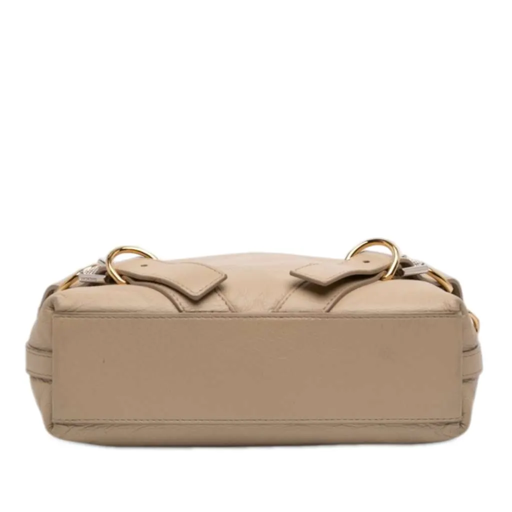 Givenchy Small Leather Voyou Crossbody Beige Leather Very good - Inside View