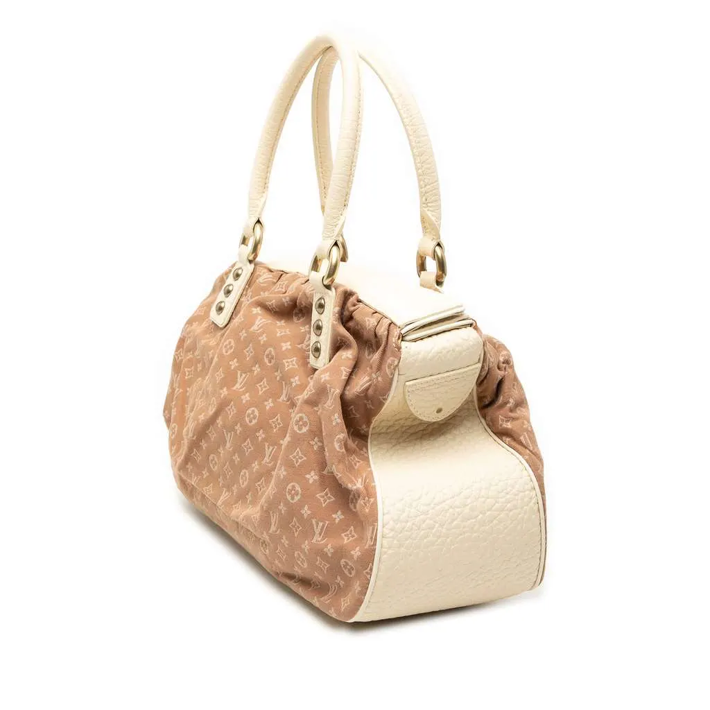 Louis Vuitton Monogram Mini Lin Trapeze GM Brown Canvas Very good - Back View