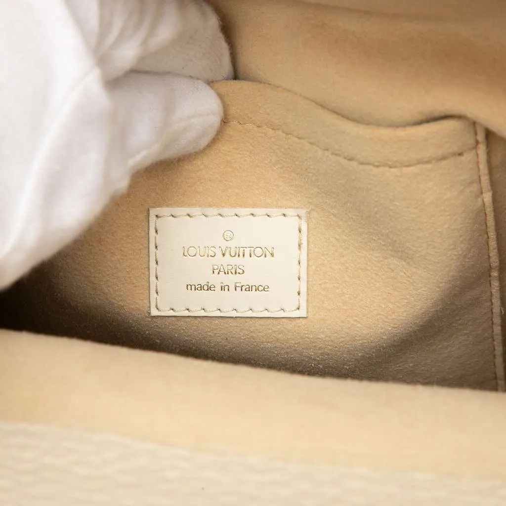 Louis Vuitton Monogram Mini Lin Trapeze GM Brown Canvas Very good - Box View