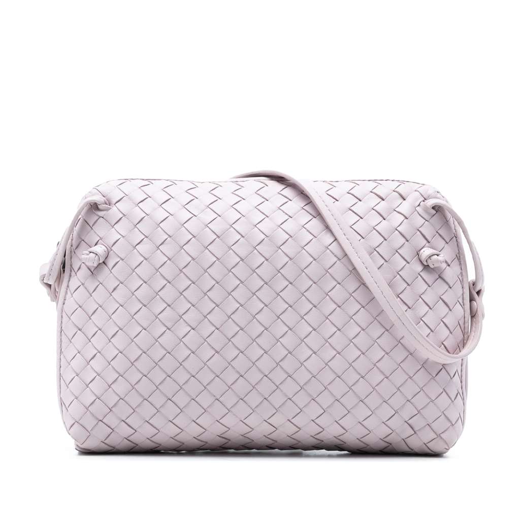 Bottega Veneta Nappa Intrecciato Nodini Crossbody