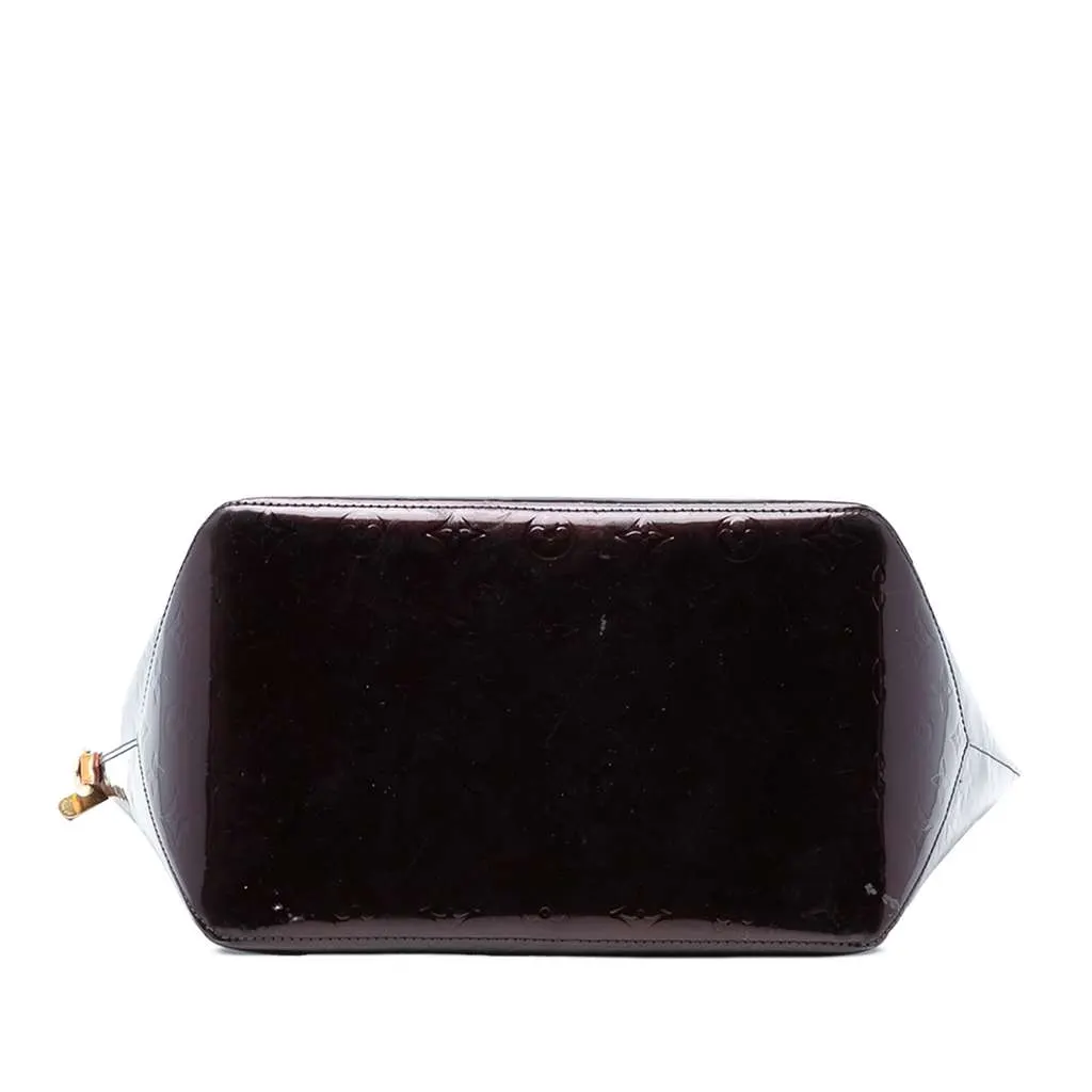 Louis Vuitton Monogram Vernis Bellevue GM Purple Leather Very good - Inside View