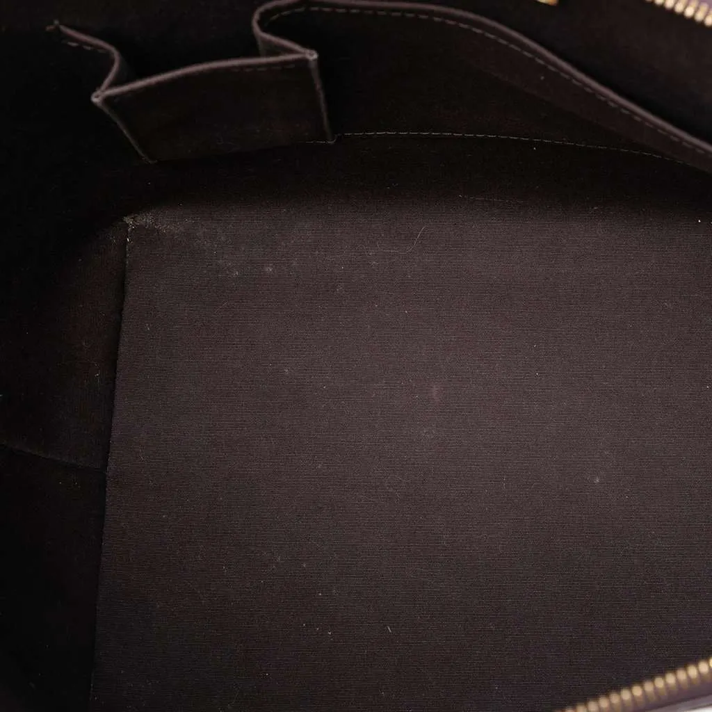 Louis Vuitton Monogram Vernis Bellevue GM Purple Leather Very good - Model View