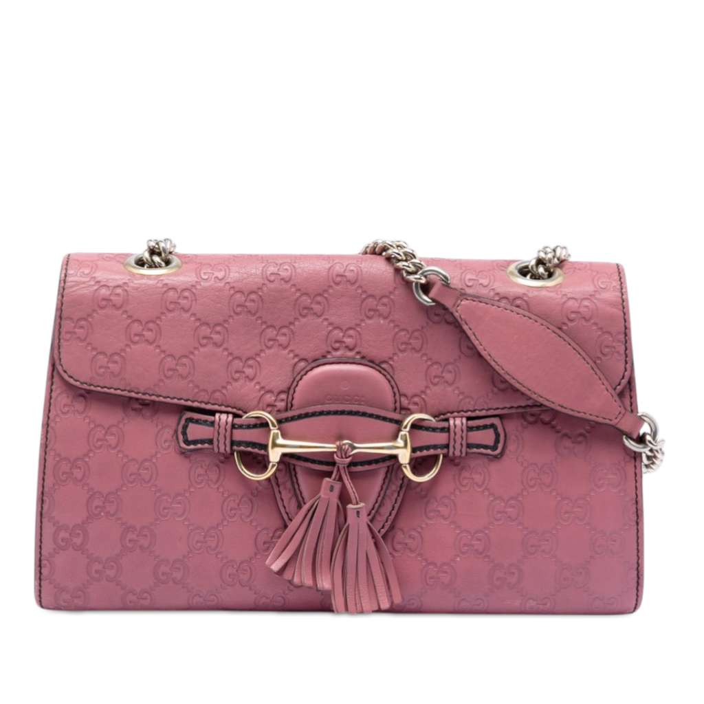 Gucci حقيبة كتف متوسطة الحجم من غوتشيسيما إميلي