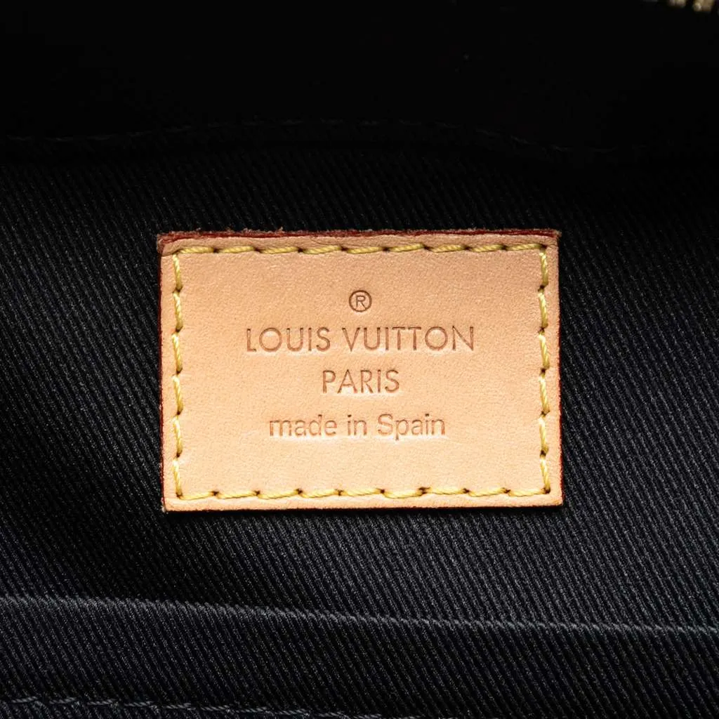 Louis Vuitton Monogram Vernis Santa Monica Camera Bag Black Leather Very good - Box View