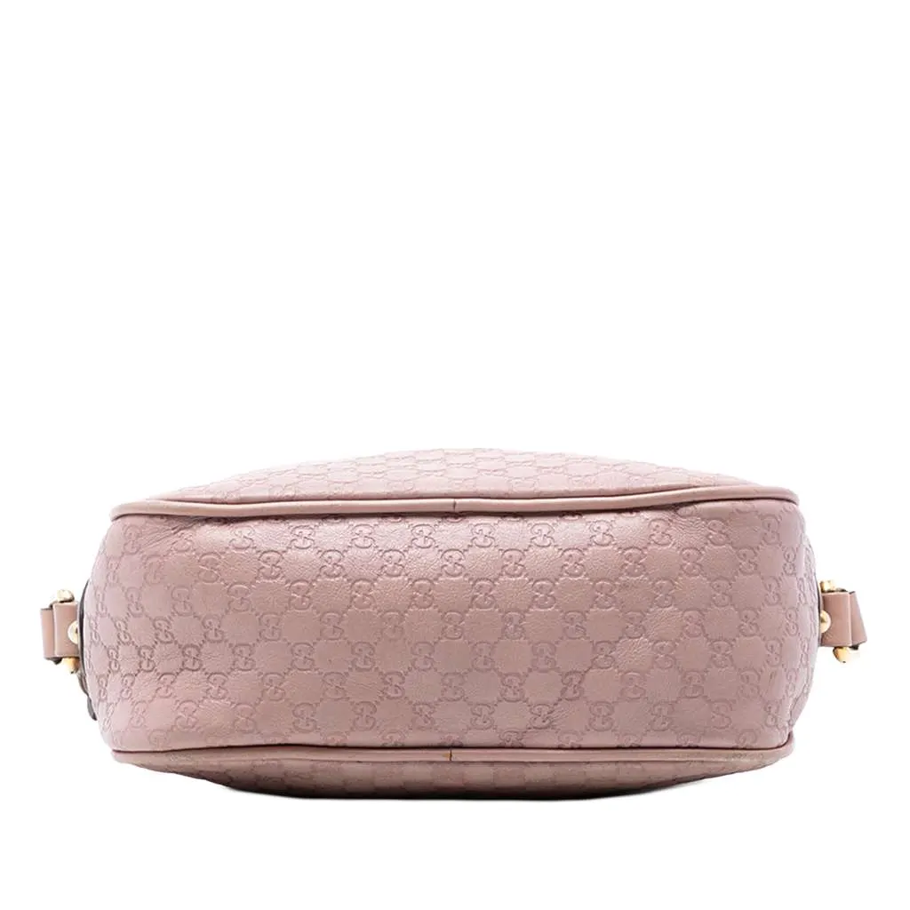Gucci Microguccissima Sunshine Disco Camera Bag Pink Leather Very good - Inside View