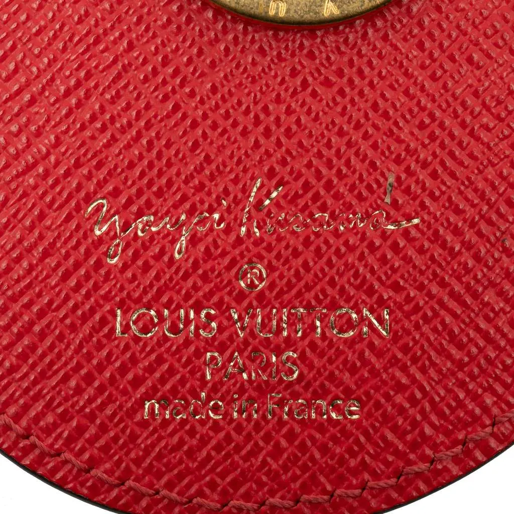 Louis Vuitton Yayoi Kusama Monogram Pumpkin Dots Bag Charm Red Very good - Inside View