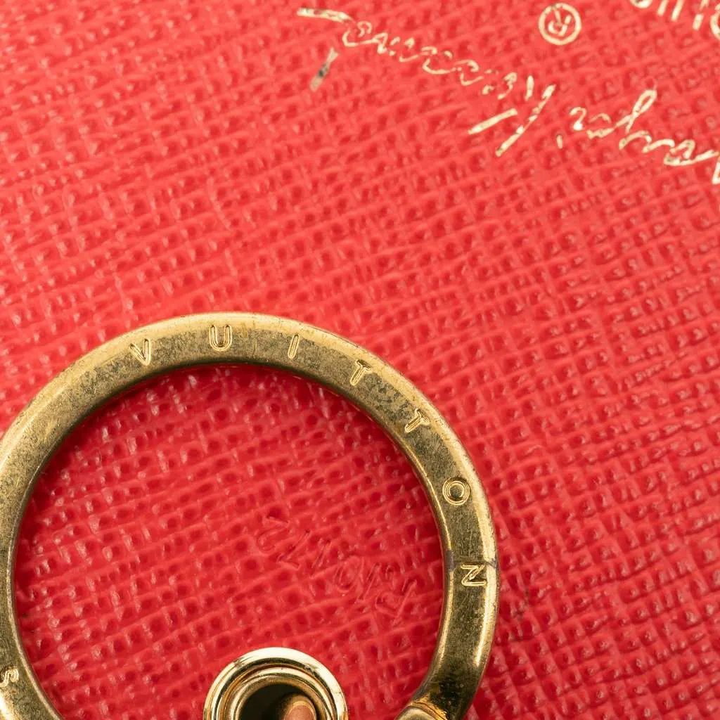 Louis Vuitton Yayoi Kusama Monogram Pumpkin Dots Bag Charm Red Very good - Model View