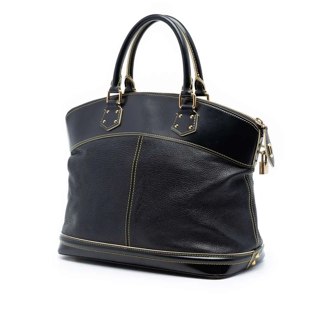 Louis Vuitton Suhali Lockit PM Black Leather Very good - Back View