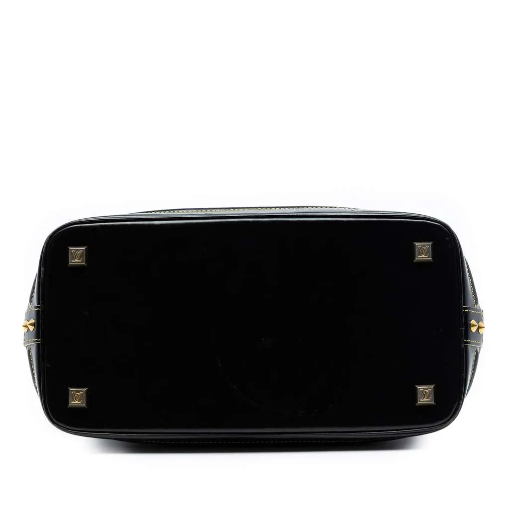 Louis Vuitton Suhali Lockit PM Black Leather Very good - Inside View