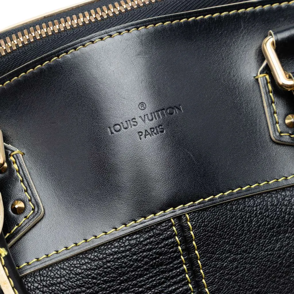 Louis Vuitton Suhali Lockit PM Black Leather Very good - Box View