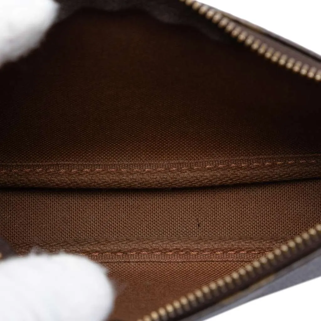 Louis Vuitton Monogram Mini Pochette Accessoires Brown Very good - Model View