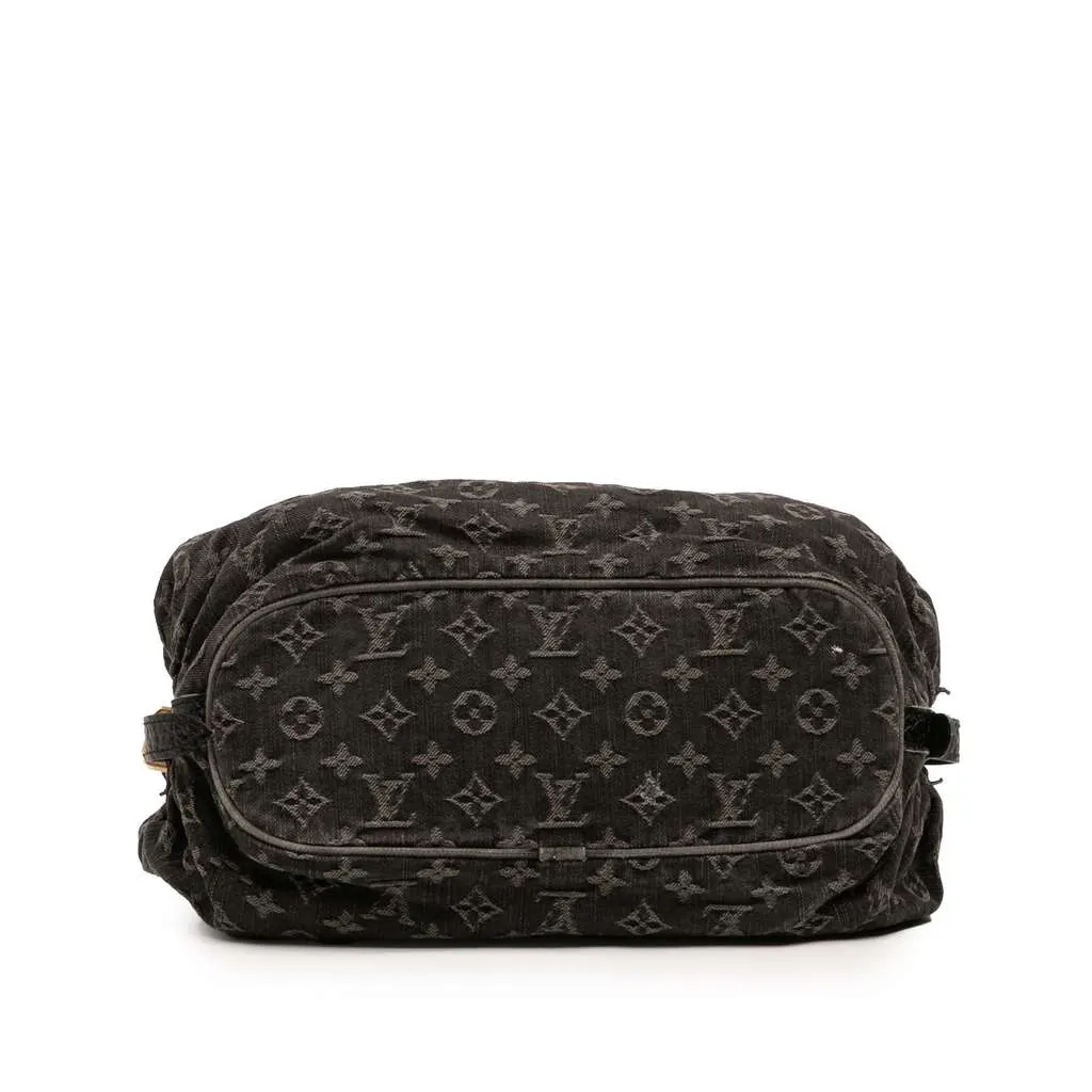 Louis Vuitton Monogram Denim Mahina XS Black Denim Very good - Inside View