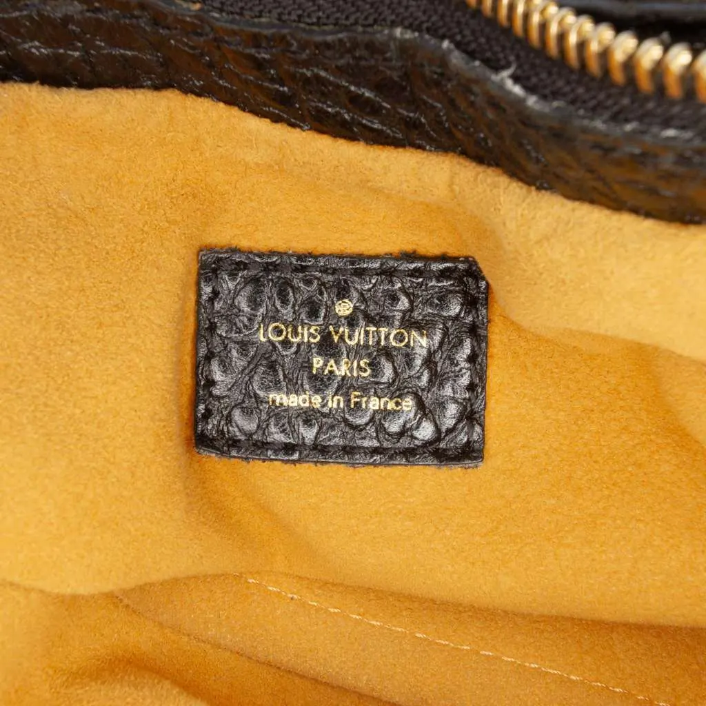 Louis Vuitton Monogram Denim Mahina XS Black Denim Very good - Box View