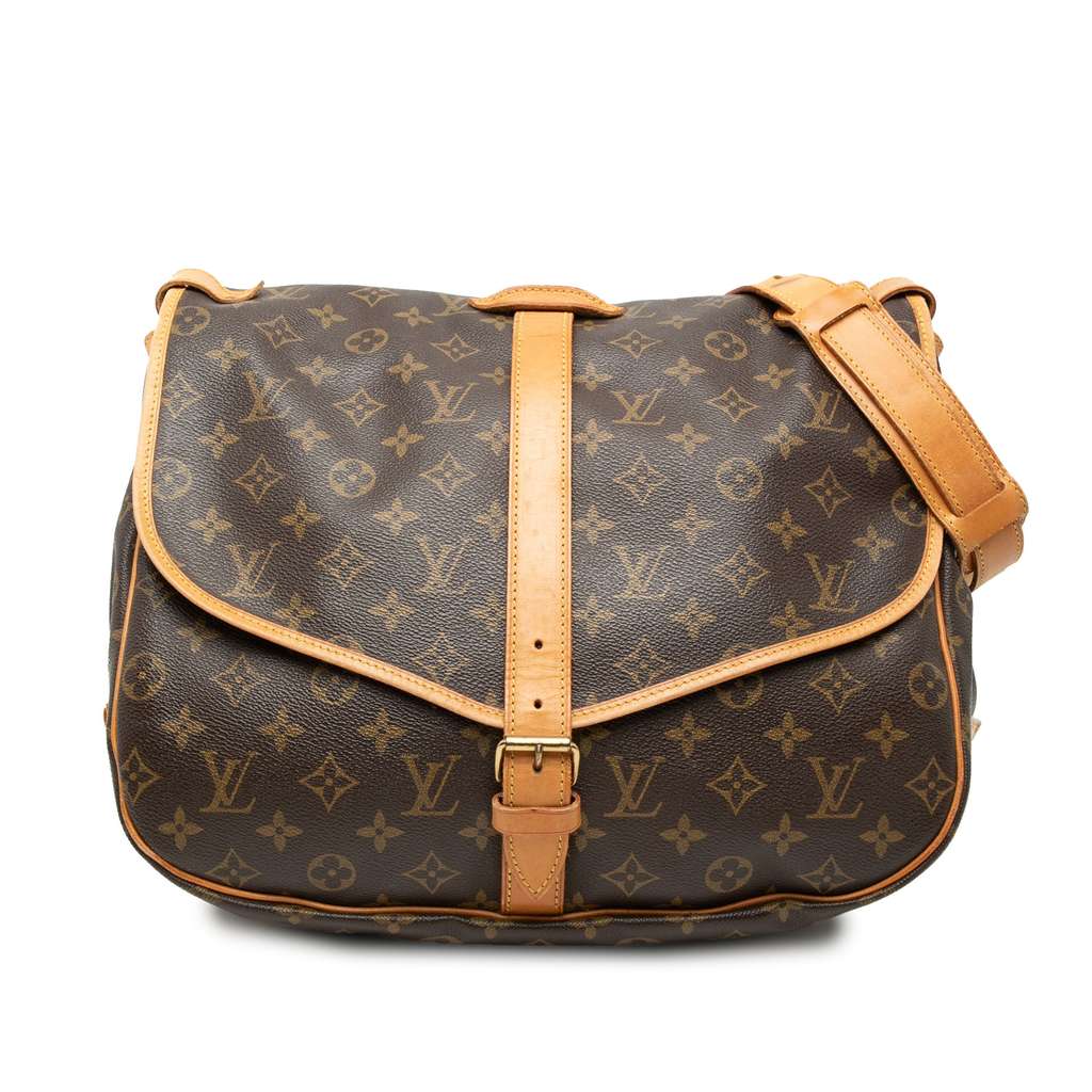 Louis Vuitton Monogram Saumur 35