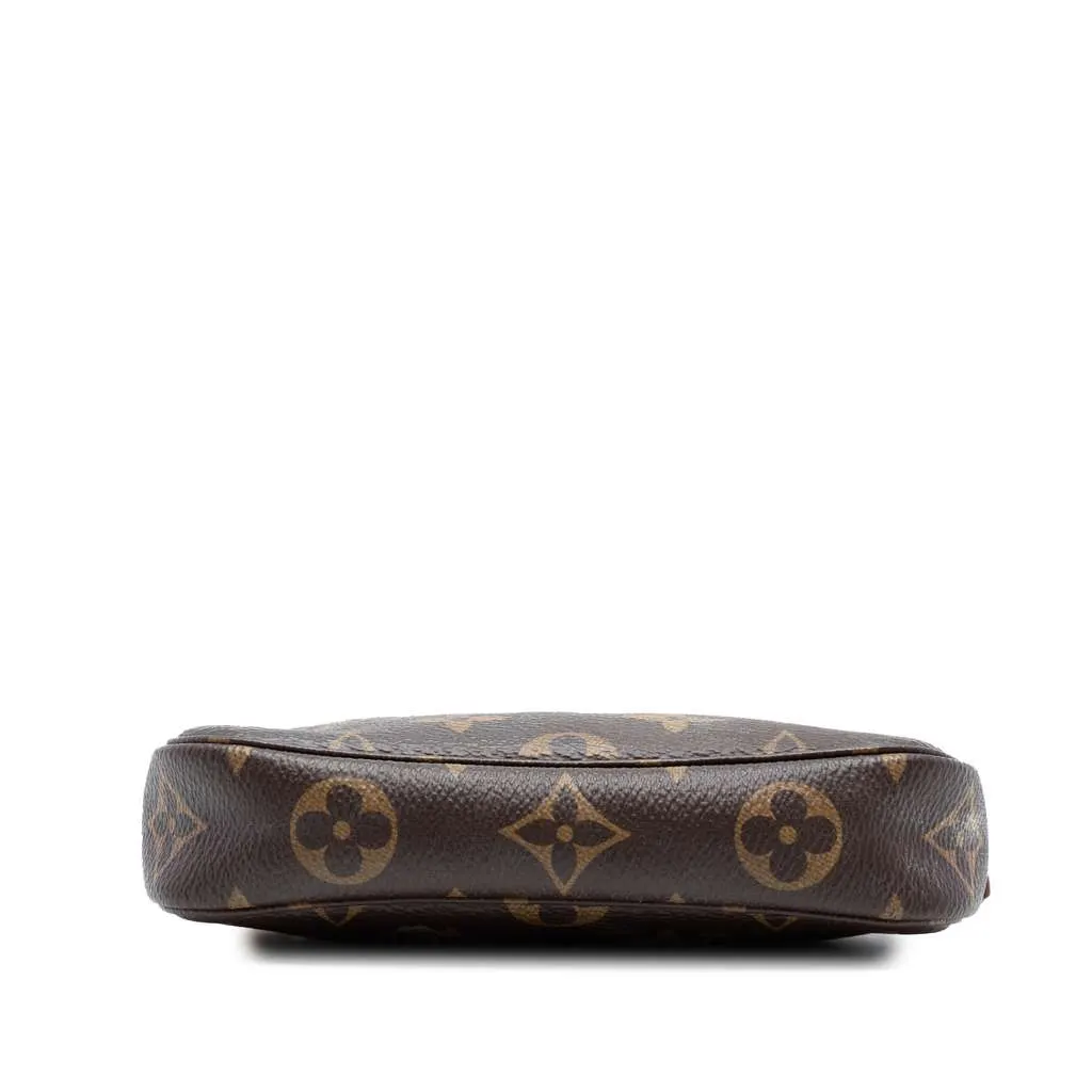 Louis Vuitton Monogram Mini Pochette Accessoires Brown Very good - Inside View