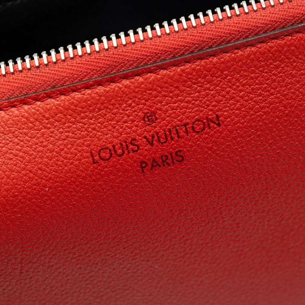 Louis Vuitton Veau Cachemire W Pochette Red Leather Good - Box View
