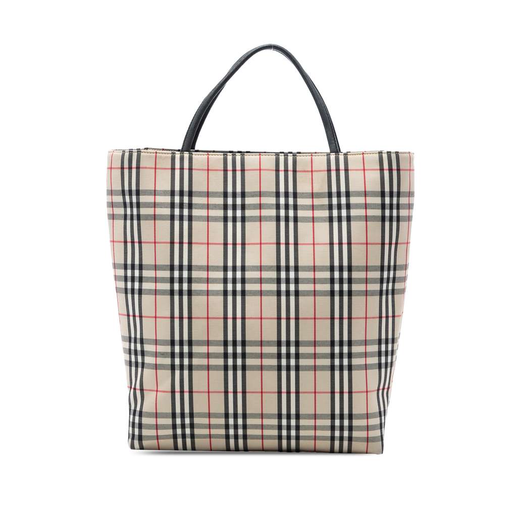 Burberry House Check Canvas Tote