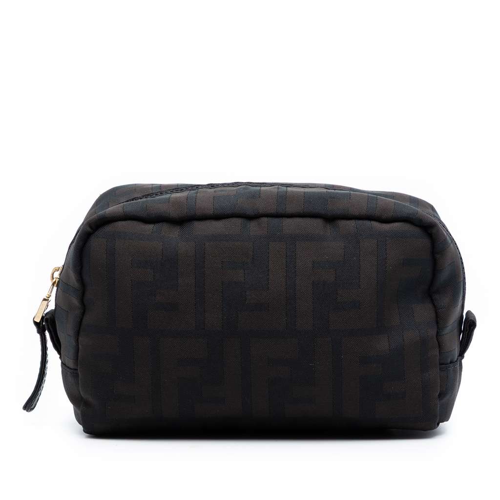 Fendi Zucca Canvas Pouch