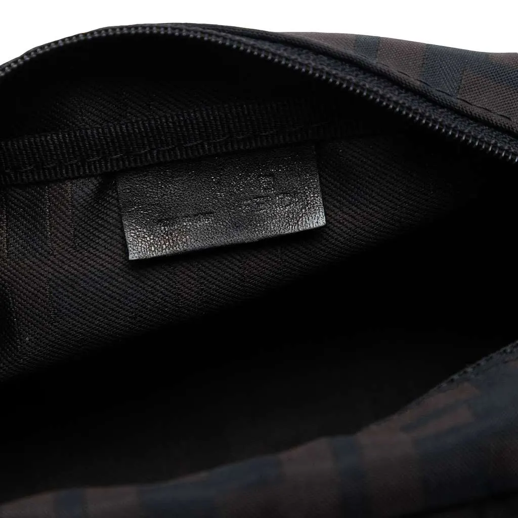 Fendi Zucca Canvas Pouch Brown Canvas Very good - Box View