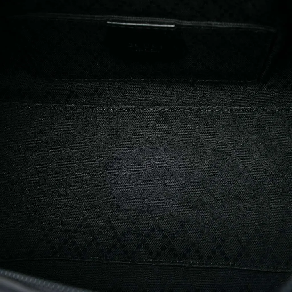 Gucci Nylon Shoulder Bag Black Polyamide Good - Model View