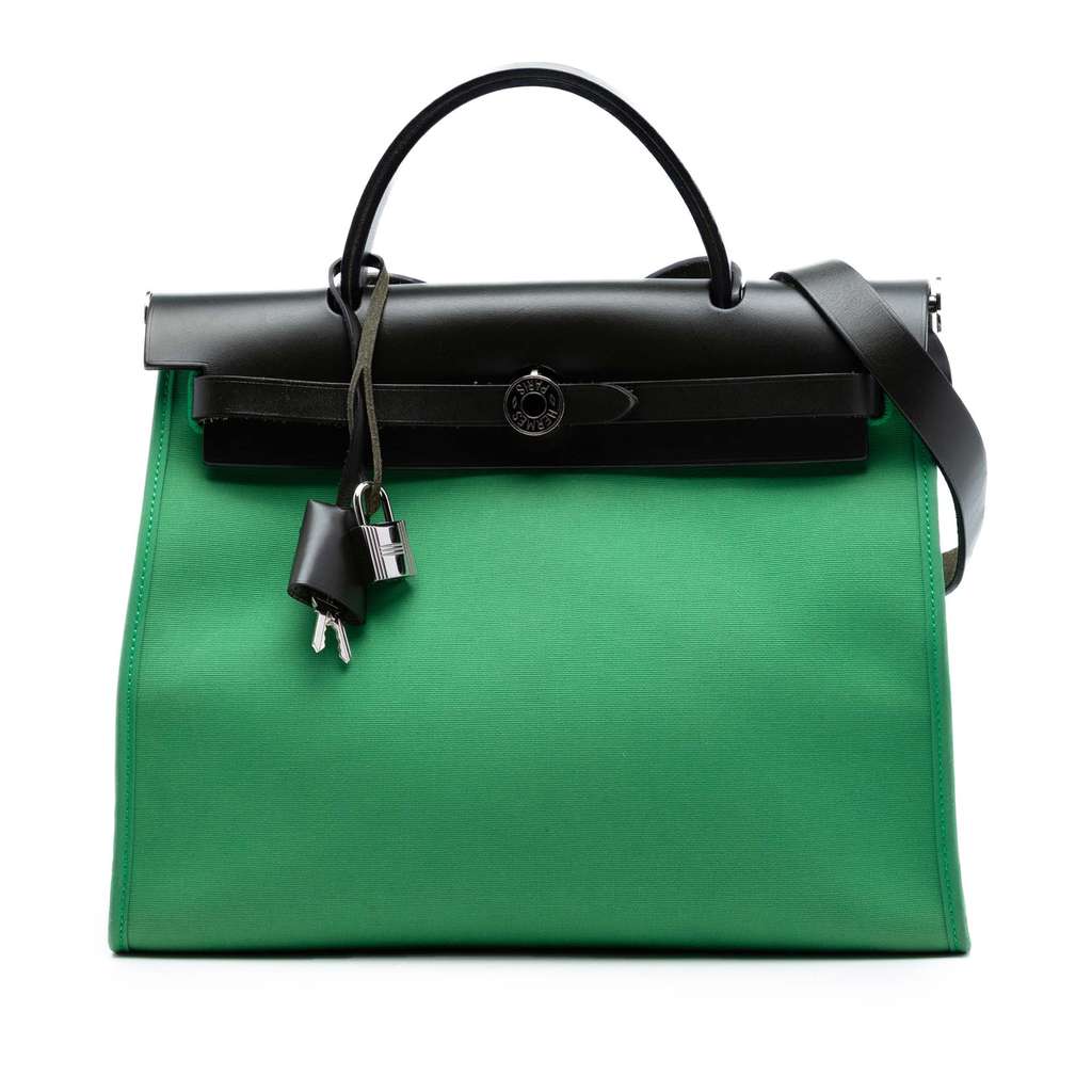 Hermès Toile Herbag Zip 31