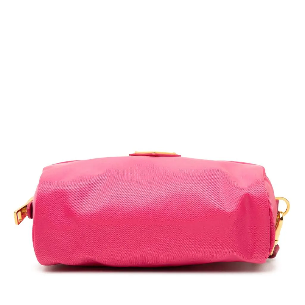 Prada Tessuto Wristlet Pouch Pink Very good - Inside View