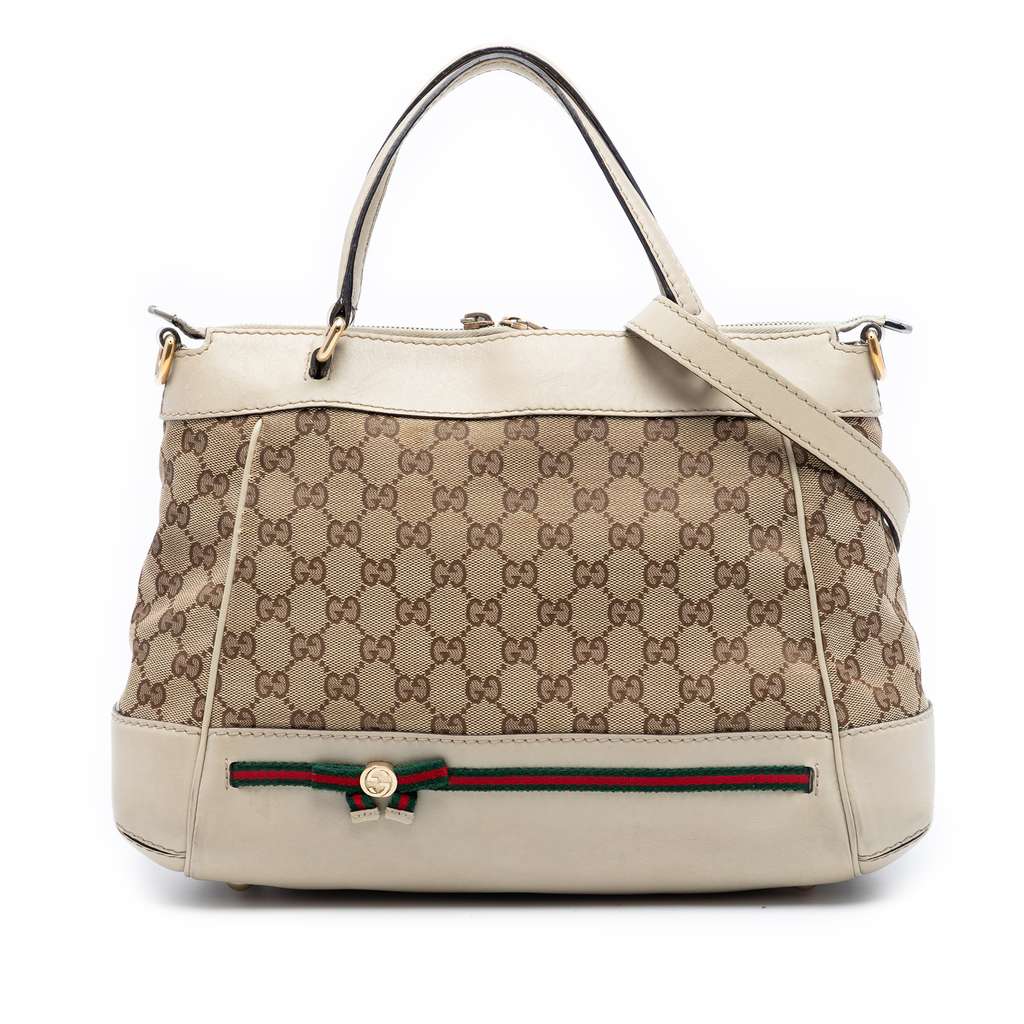 Gucci حقيبة مايفير من قماش جي جي كانفاس ويب