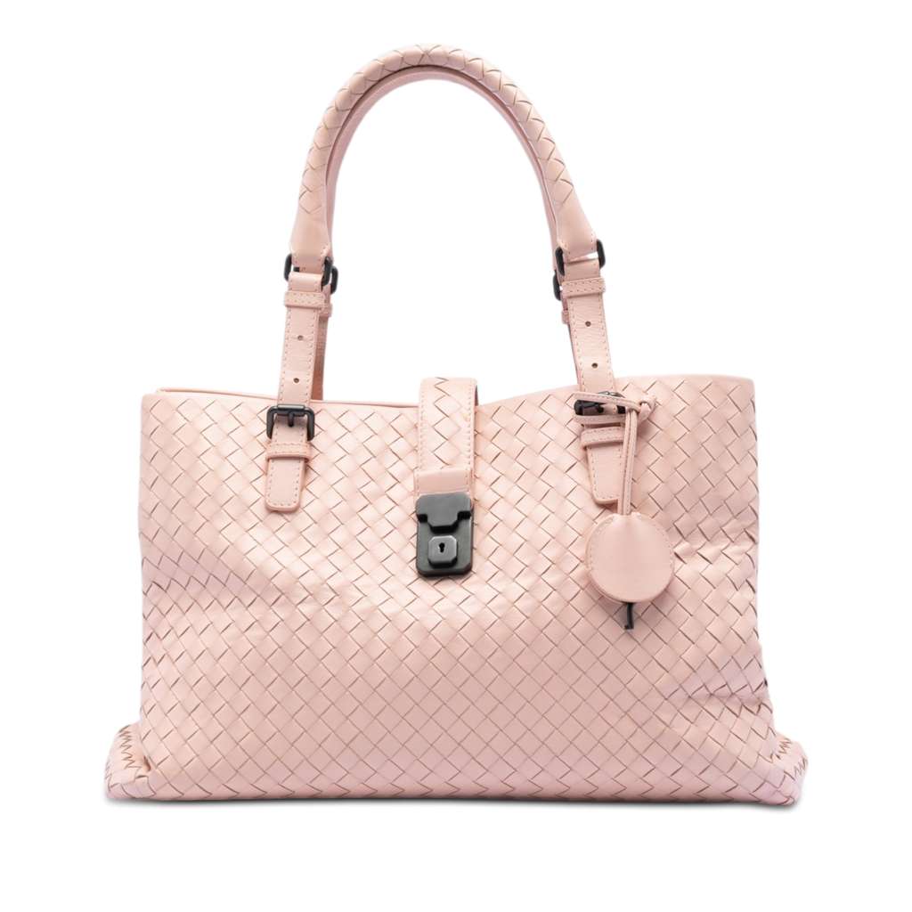 Bottega Veneta Medium Nappa Intrecciato Roma Tote