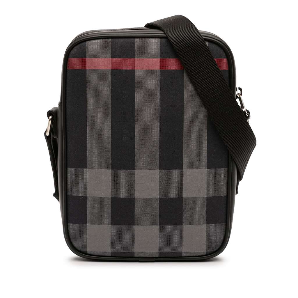 Burberry Giant Check Nylon Vertical Paddy Crossbody