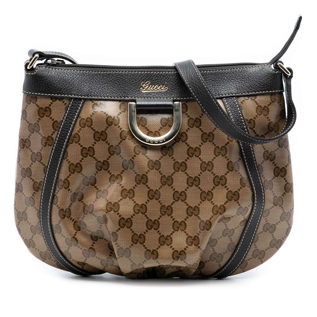 Gucci GG Crystal Abbey D Ring Crossbody