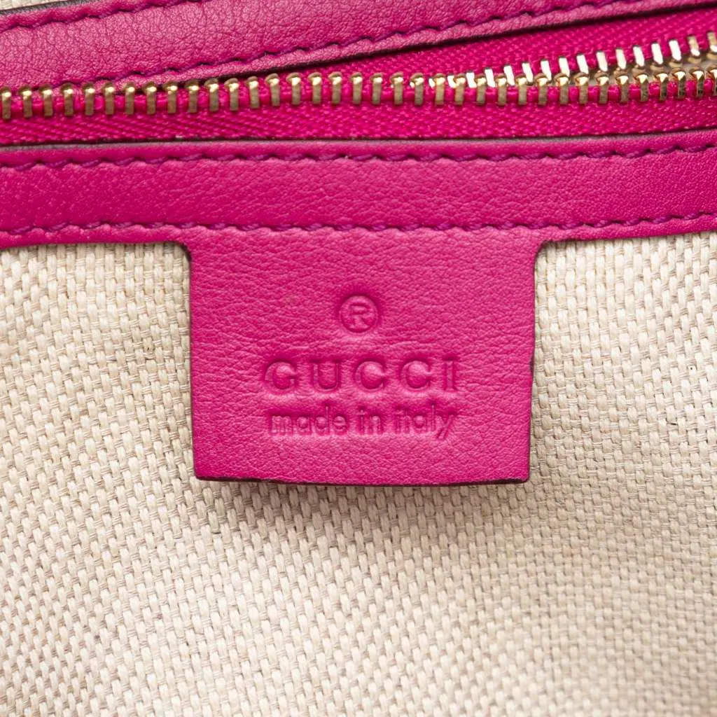 Gucci Small Patent Soho Satchel Pink Leather Very good - Box View