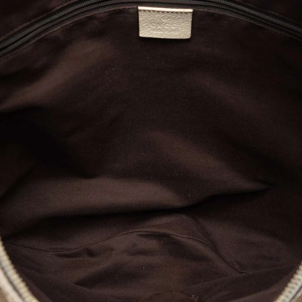 Gucci Large GG Canvas Princy Hobo Beige Canvas Very good - Model View