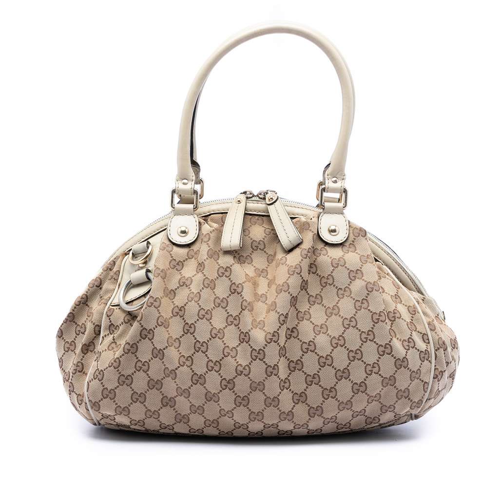 Gucci حقيبة سوكي من قماش جي جي.