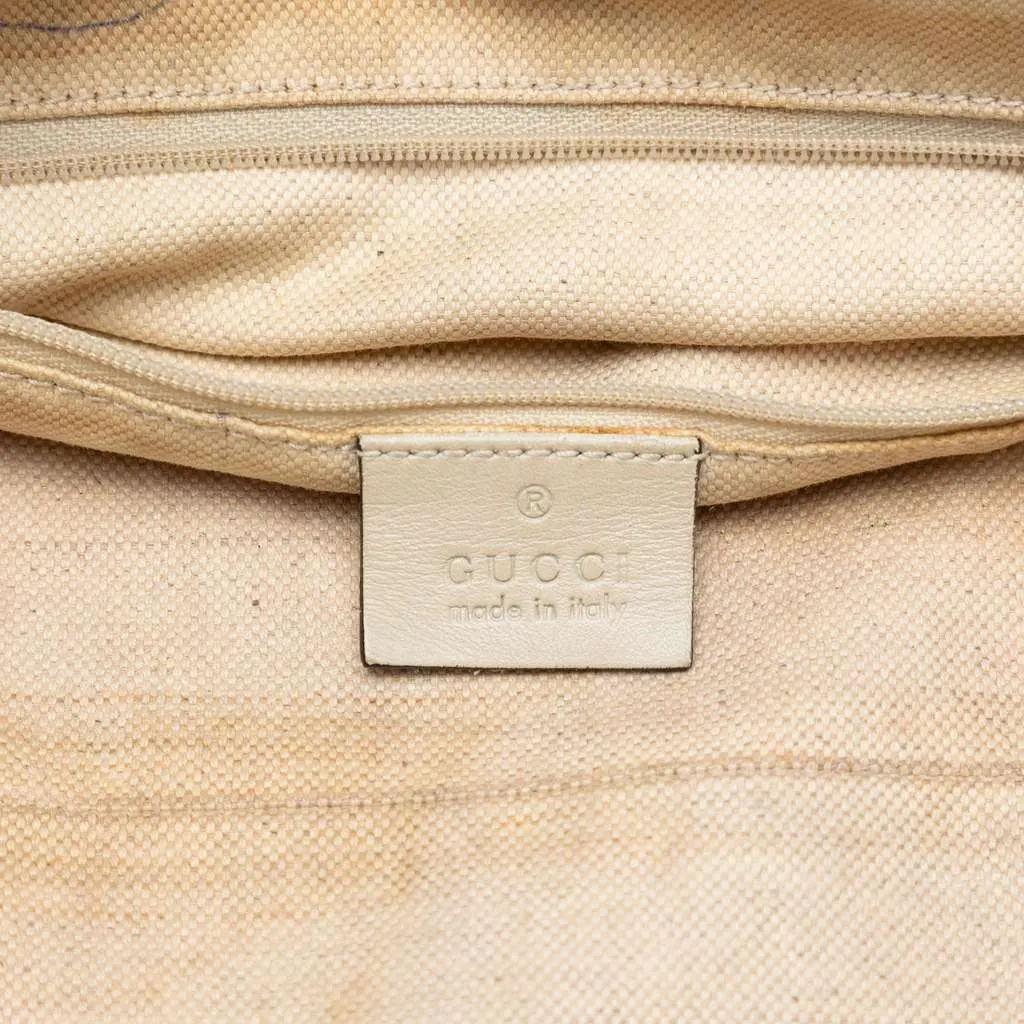 Gucci GG Canvas Sukey Satchel Beige Canvas Very good - Box View