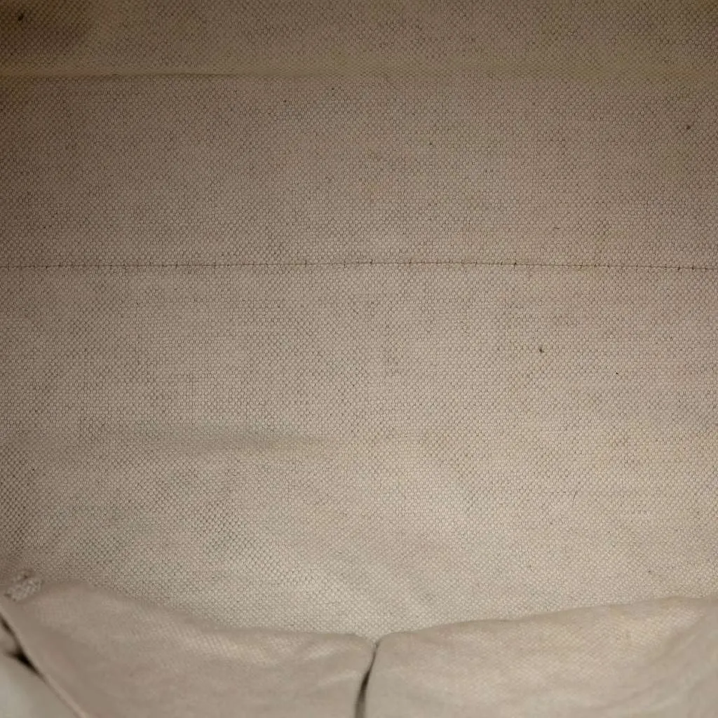 Gucci GG Canvas Bella Flap Satchel Beige Canvas Very good - Model View