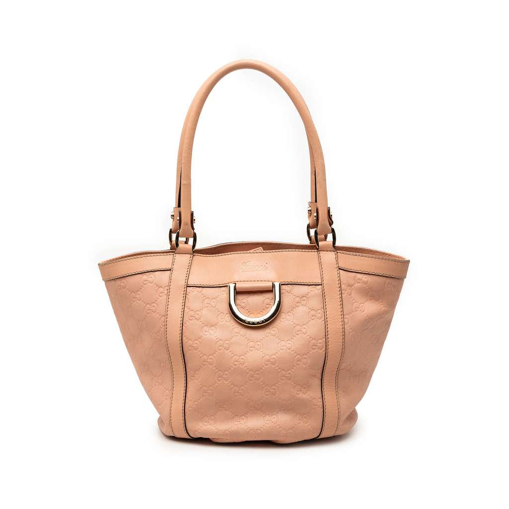 Gucci Guccissima Abbey D Ring Handbag
