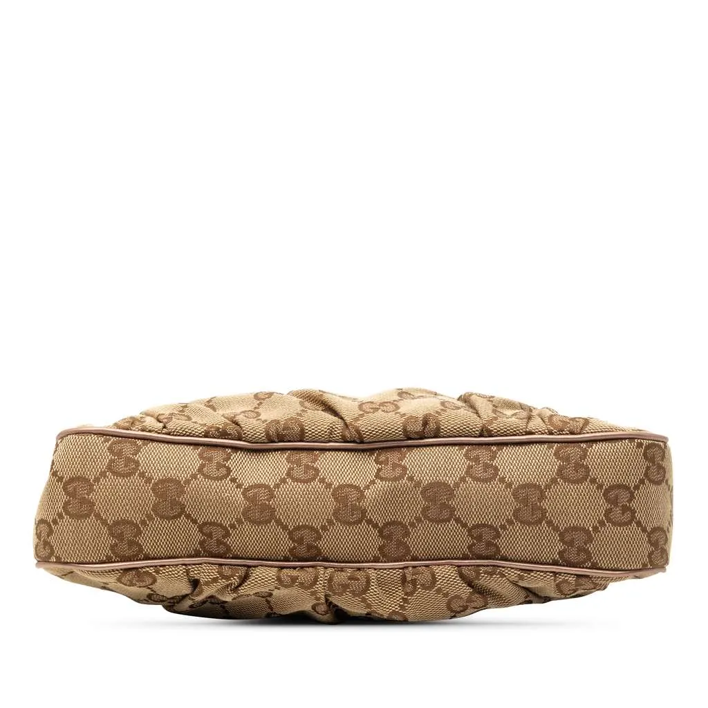 Gucci GG Canvas Lovely Heart Pochette Beige Canvas Very good - Inside View
