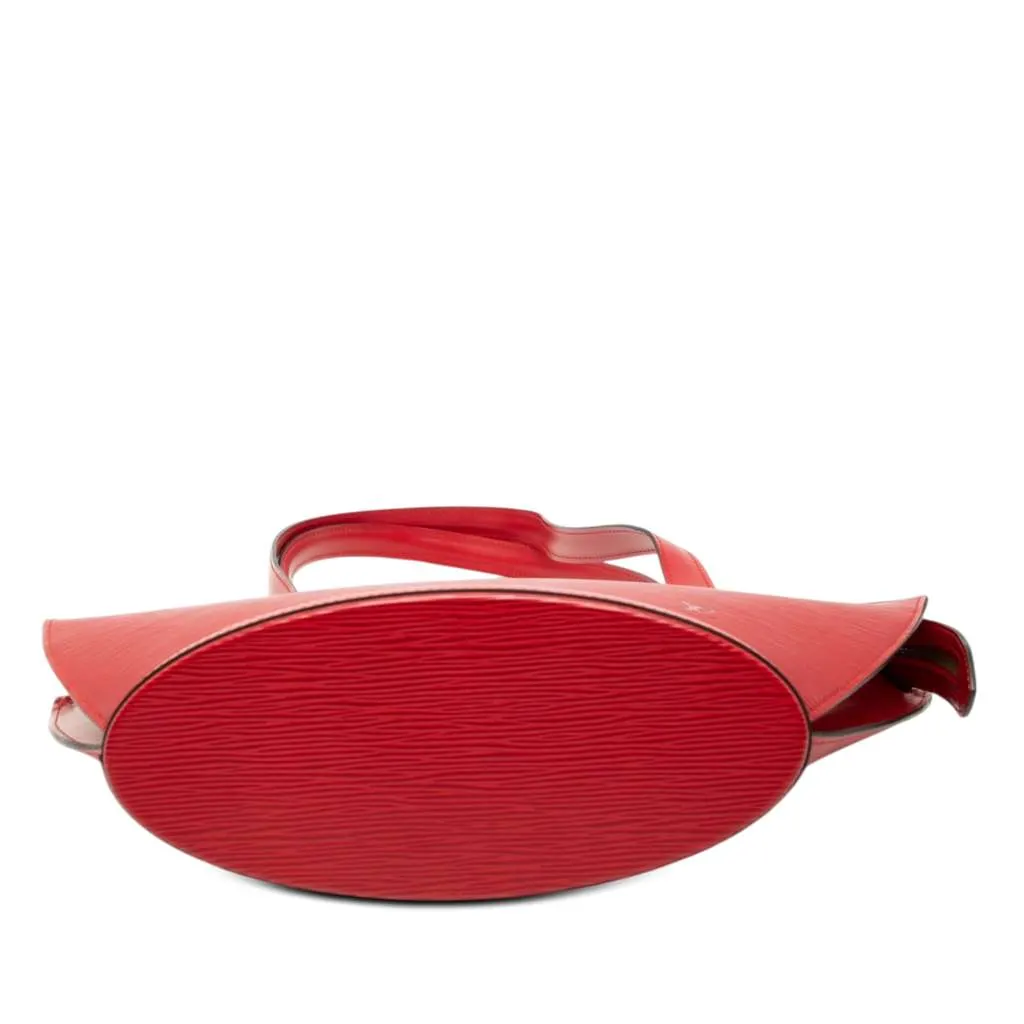 Louis Vuitton Epi Saint Jacques PM Long Strap Red Leather Very good - Inside View