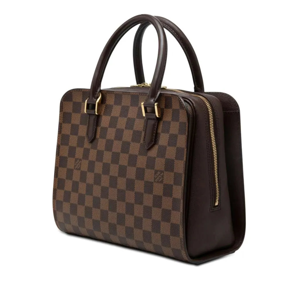 Louis Vuitton Damier Ebene Triana Brown Very good - Back View