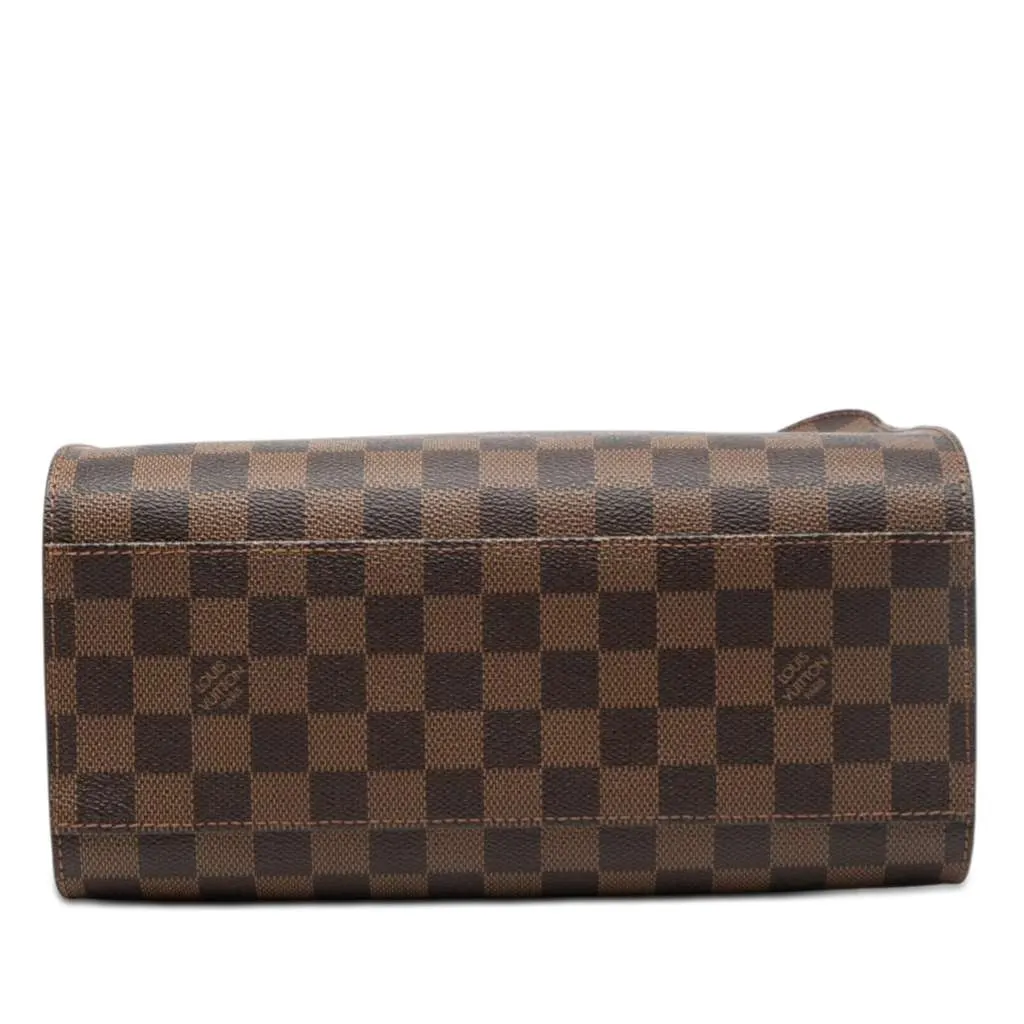 Louis Vuitton Damier Ebene Triana Brown Very good - Inside View