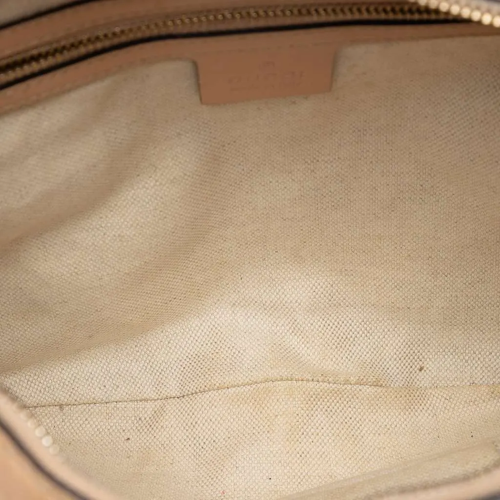 Gucci GG Canvas Lovely Crossbody Brown Canvas Good - Model View