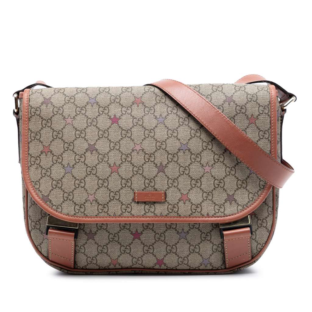 Gucci GG Supreme Stars Crossbody
