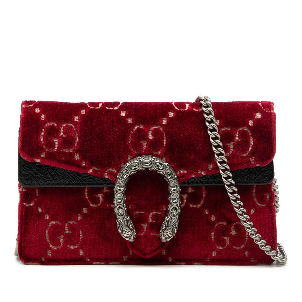Gucci Mini GG Velvet Dionysus Crossbody