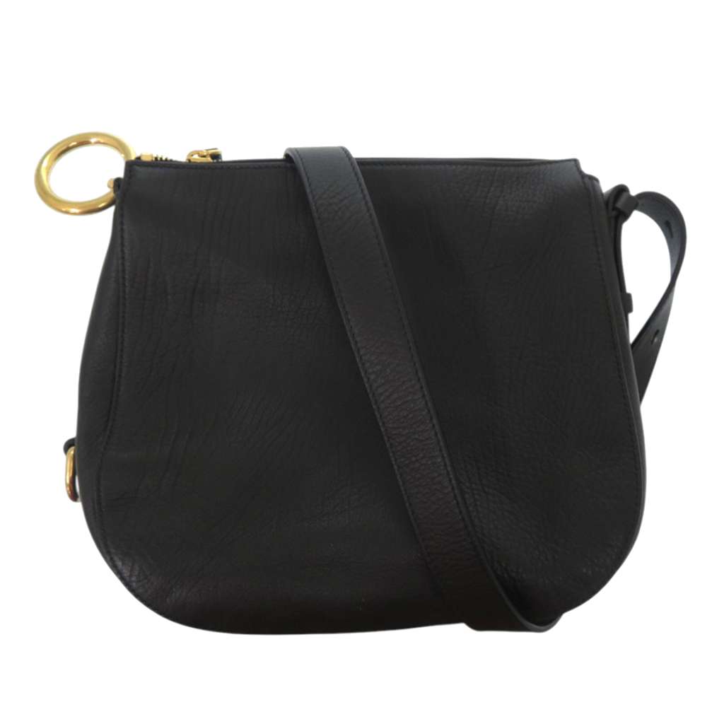 Burberry Small Calfskin Knight Shoulder Bag