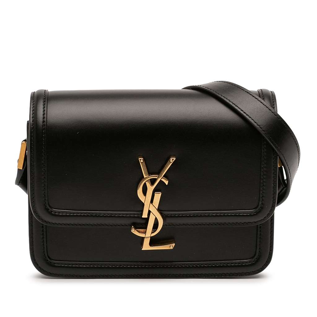 Saint Laurent Small Calfskin Solferino Satchel In Box