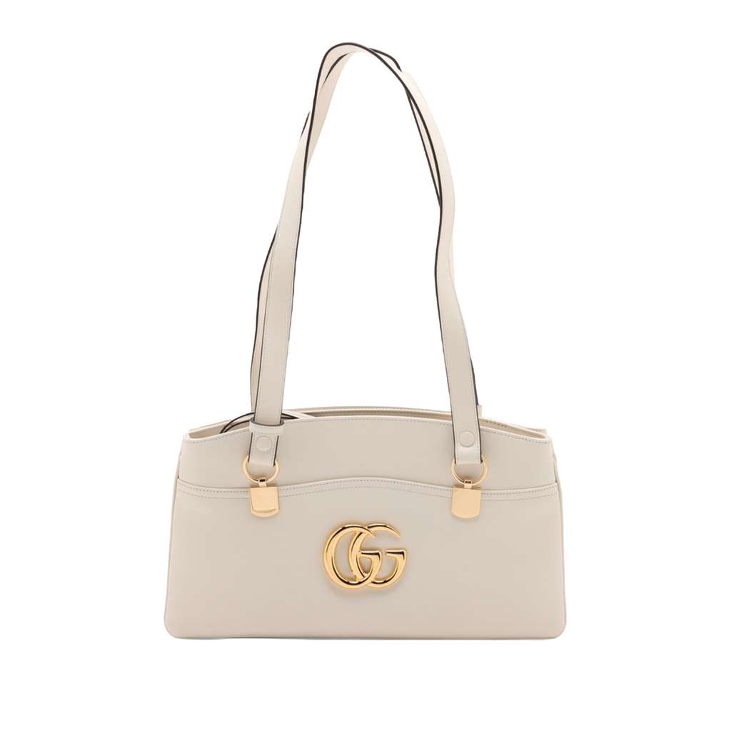Gucci Large Leather Arli Shoulder Bag