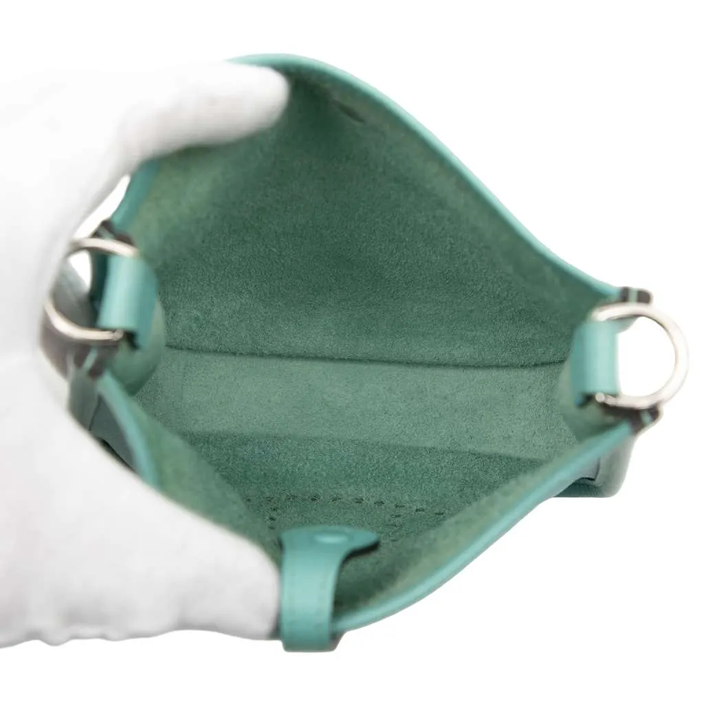 Hermès Epsom Evelyne I TPM Blue Leather Very good - Model View