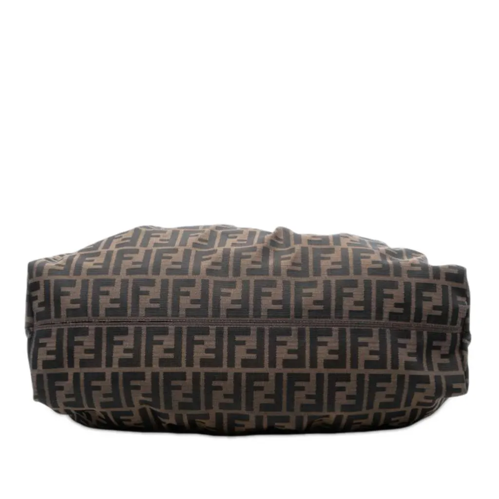 Fendi Large Zucca Canvas Chef Shoulder Bag Brown Canvas Very good - Inside View